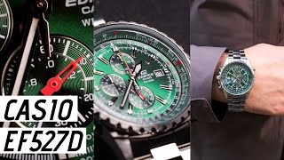 Casio EF527D3AVUEF Watch Review [upl. by Harol]