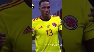 Yerry Mina falla penal y no baila contra Argentina [upl. by Munster998]