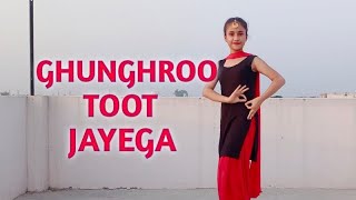 Ghungroo Toot Jayega  Sapna Choudhary  Haryanvi song  Dance cover by Ritika Rana [upl. by Tolliver]