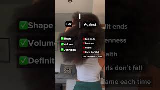 Curly cuts or nah curlyhair curls hairgrowth hair hairtips curlycuts afro beautytips [upl. by Elleoj]