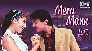 Mera Mann  Lofi Mix  Mann  Udit Narayan Alka Yagnik  90s Hindi Hits [upl. by Gertrud237]