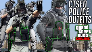 GTA 5 Online CTSFO Police Outfits After Patch 154 Cayo Perico Heist Clothing Glitches Not Modded [upl. by Joan472]