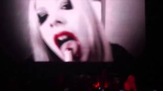 Avril Lavigne  Bad Girl Ft Marilyn Manson Avril Lavigne Tour 2014 Live in Brasília Brazil [upl. by Dorice]