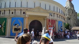 gaulois vs romains le match parkshow 2015  parc Asterix [upl. by Esile900]