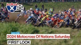 2024 Motocross of Nations  Saturday Qualifying Video Highlights [upl. by Brigit]