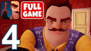 Hello Neighbor Nickys Diaries  Gameplay Walkthrough Part 4  Full Game amp Ending iOS Android [upl. by Ilwain]