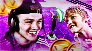 giving a 9 year old 1 MILLION VC for every JUMPSHOT he makes [upl. by Htor]