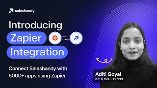 Introducing Zapier Integration In Saleshandy [upl. by Enila662]