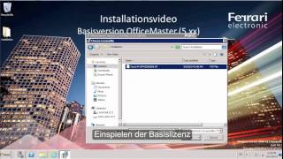 Installation der OfficeMaster Suite [upl. by Biddie]