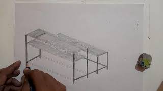 How to draw school bench  school bench drawing  bench drawing  drawing a bench [upl. by Stedman469]