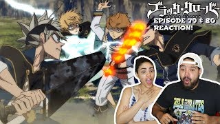 BLACK BULLS SAVE FINRAL Black Clover Episode 79 And 80 REACTION [upl. by Savell]