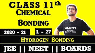 Chemical Bonding  MOT  Hydrogen Bonding  L  27  JEE  NEET  BOARDS [upl. by Aikemat]