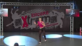 Senior Tap Solo quotBossa Nova Mixquot Jewel Kittrell at Encore Extreme 2020 [upl. by Gerita543]