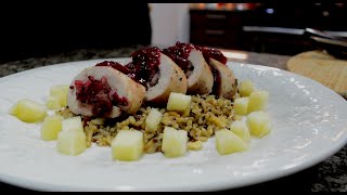 Cranberry Chicken Roll [upl. by Hnao]