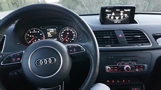 Audi MMISystem Infotaiment tutorial RSQ3Q3 interior and indepth review [upl. by Omari]