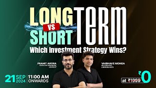 Short term vs long term Which Investment Strategy Wins [upl. by Ettezyl]