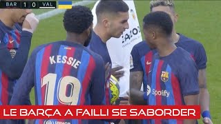 Ferran amp Ansu se disputent un penalty  ARAUJO EXPULSÉ Kessié penalty   Le Barça se saborde [upl. by Quin]