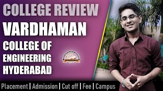 Vardhaman College of Engineering college review  admission placement cutoff fee campus [upl. by Angelina]