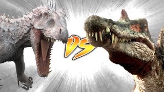 Spinosaurus VS Indominus Rex Who Would Win [upl. by Plate]