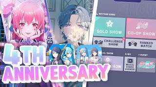 3RD4TH ANNIVERSARY PULLS amp GAMING Project Sekai NEO Update [upl. by Rambort412]