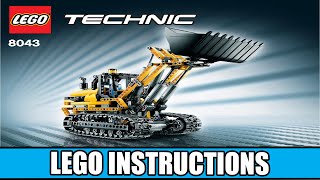 LEGO Instructions  Technic  8043  Tracked Loader Alternative Model B [upl. by Hobbs766]