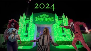 FRIGHT NIGHTS  FESTIVAL OF FEAR 2024  Warner Bros Movie World [upl. by Nitsraek]