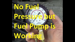 5 Causes When No Fuel Pressure but Fuel Pump is Working [upl. by Moira]