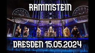 Rammstein Live in Concert  Europe Stadium Tour 2024  Dresden 150524 [upl. by Ydasahc206]