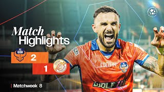 Match Highlights  FC Goa 21 Punjab FC  MW 8  ISL 202425 [upl. by Cr]