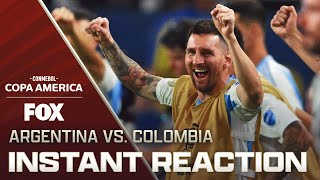 Argentina pulls out tough victory over Colombia to become Copa América Champions  2024 Copa América [upl. by Ysdnil]