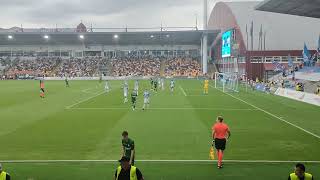 FC Riga  Slask Wroclaw 10 Conference League Rīga 24072024 [upl. by Armyn]