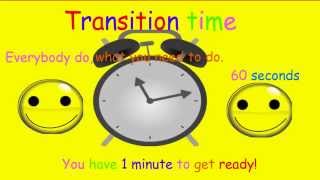 Transition Time Song 1 minute version [upl. by Naitsirk]