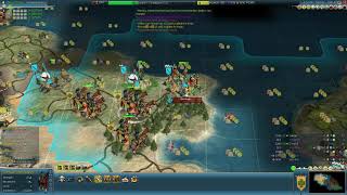 Civ 4 Immortal 24  Brennus  Part 4 of 4 Arid Fractal map [upl. by Annoel]