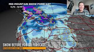 Snow Forecast for MidNovember [upl. by Digdirb369]