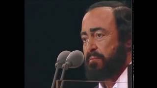 Luciano Pavarotti  Caruso  Live in Paris  The Tenors [upl. by Yadsendew]