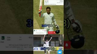 Virender Sehwag 300 vs herry by brook 300  cricket ipl [upl. by Osner]