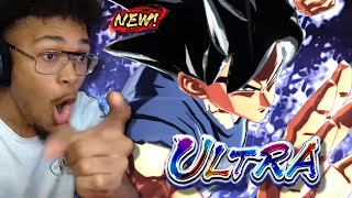 NEW ULTRA UI Goku Reveals and Stuff Reaction on Dragon Ball Legends Fest [upl. by Roselyn312]