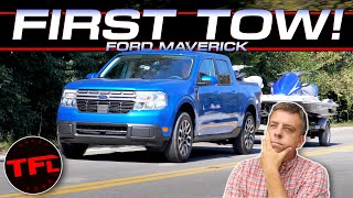 I Finally Tow with the New Ford Maverick — and Its Completely Not What I Expected [upl. by Gnuy]