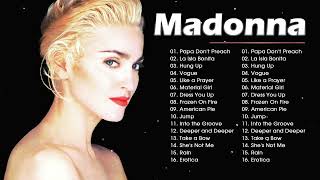 La Isla Bonita Hung Up Vogue The Best Of Madonna 💕 Madonna Greatest Hits Full Album 2023 💕 [upl. by Chloris]