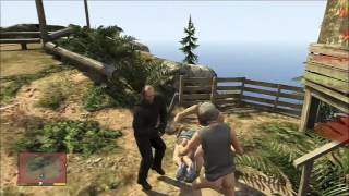 GTA 5 La batte de Baseball dans GTA 5 [upl. by Lancelot465]