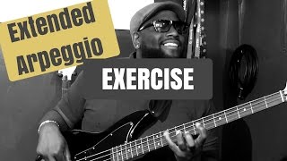 EXTENDED ARPEGGIO EXERCISE  Bass Guitar Tips  Daric Bennetts Bass Lessons [upl. by Slocum]