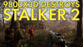 Is a 9800X3D worth it for Stalker 2 for 4K gaming [upl. by Manny]