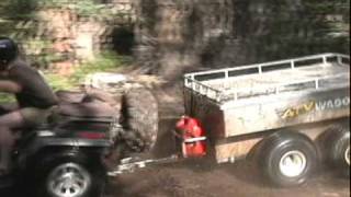 1600 AL ATV Wagon ultimate adventure atv trailer [upl. by Porte]