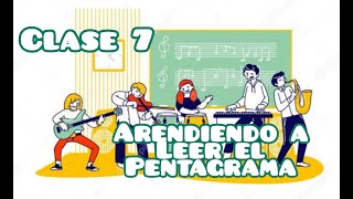 ¿COMO LEER PARTITURAS CLASE 7 Aprendiendo a leer el pentagrama [upl. by Noreen700]