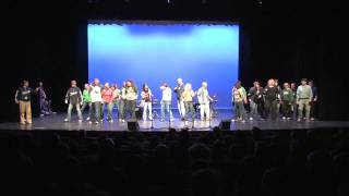 Teachers Dance  Wayland Union Middle School Talent Show 2011 [upl. by Hareenum848]