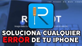 REIBOOT SOLUCIONA CUALQUIER ERROR DE iOS FÁCIL Y RÁPIDO [upl. by Elocim]