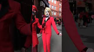 Alastor Casanova cosplay festival alastor trending hotelhazbin prank 2024 xooomka [upl. by Ellenyl]