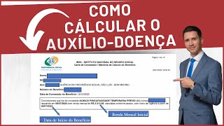 Descubra o valor do AuxílioDoença pago pelo INSS [upl. by Haerdna497]