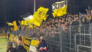 Alemannia Aachen Fans at Franz Kremer Stadion  Regionalliga West FC Köln II  Alemannia Aachen 02 [upl. by Ynaoj]