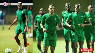 🇳🇬 SUPER EAGLES FIRST TRAINING SESSION FOR BENIN CLASH 🇧🇯  2025 AFCON QUALIFIERS [upl. by Ellimahs750]